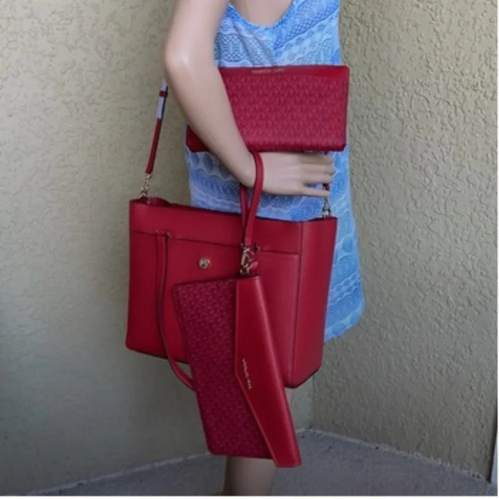 Michael Kors Maisie Large 3in1 Tote Bag Leather